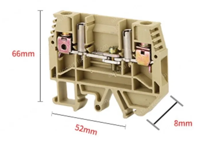 WTL6-1 Terminal Block: Experimental Wire Terminal, Din Rail Terminal, Connector Terminal, Voltage Terminal