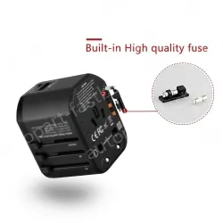 International travel adapter KRUSB-WLG3303B