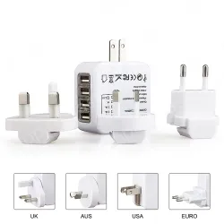 Newest pales travel adapter KRUSB-WLG3322B
