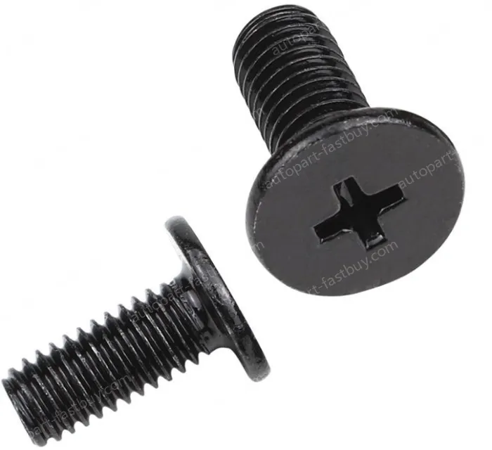Carbon steel thin head screws M3*10*6