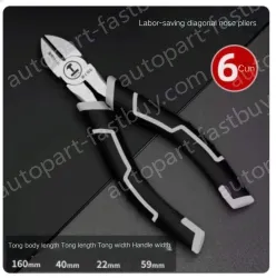 6 inch labor-saving diagonal nose pliers 70% labor-saving