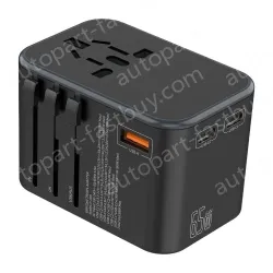 New GaN 65W PD Super Fast Charge Travel Adapter