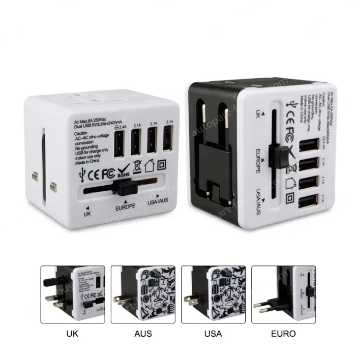 B2C hot sale Travel adapter KRUSB-WLG3324B