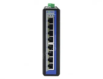UOTEK 10/100M 8-Port Industrial Ethernet Switch