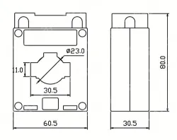 Current transformer YDBH0.66-30I-A-150/5A closed transformer