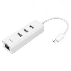 Type-C to USB 2.0 HUB &100M Ethernet adapter