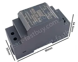 Guide rail power supply 30W 24V 1.5A