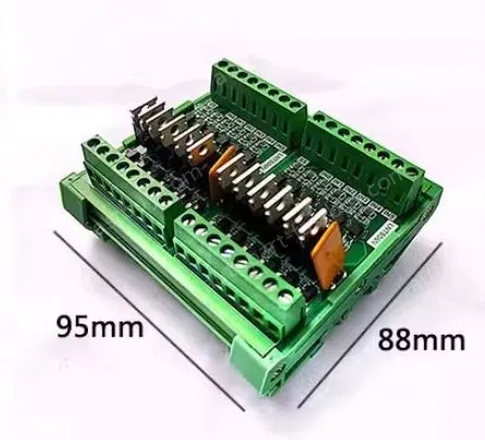 PLC amplification board output NPN input is 3.5V-5V 12-way