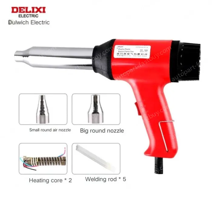 Welding torch + 2 heating cores + 5 electrodes