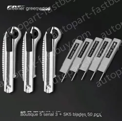 3 high-quality five consecutive shots + 5 alloy blades + 50 SK5 blades
