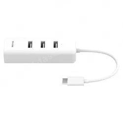 Type-C to USB 2.0 HUB &100M Ethernet adapter