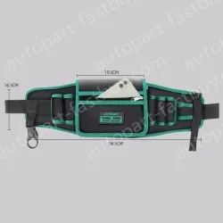 The belt bag can hold a mobile phone 1680D wear-resistant zipper