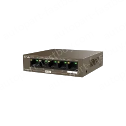 5-Port Gigabit PD Switch With 4-Port PoE