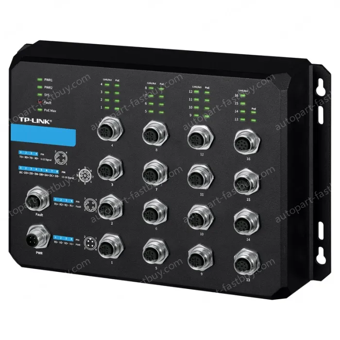 EN50155 Layer 3 managed industrial PoE switches