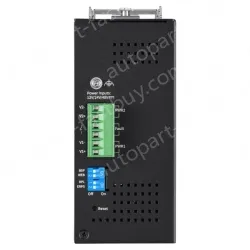 Layer 2 management of ring network industrial boost PoE switches