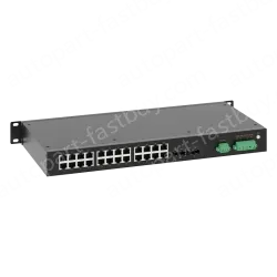 2 Ports 100M FX + 24 Ports 10/100M RJ45 Rack-mount Managed Industrial Ethernet Switch