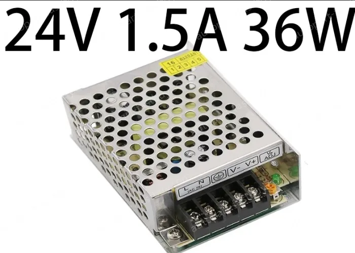 DC switching power supply, LED light strip light box monitoring special transformer 24V 1.5A 36W