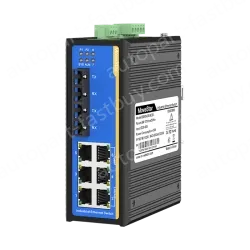 8 Ports 10/100M Din-Rail Managed Industrial Ethernet Switch