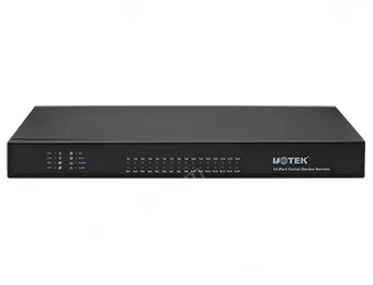 UOTEK 10/100M TCP/IP to 16 Ports RS-232 Serial Device Server