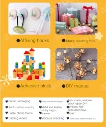 40W luxury glue gun + 60 glue sticks