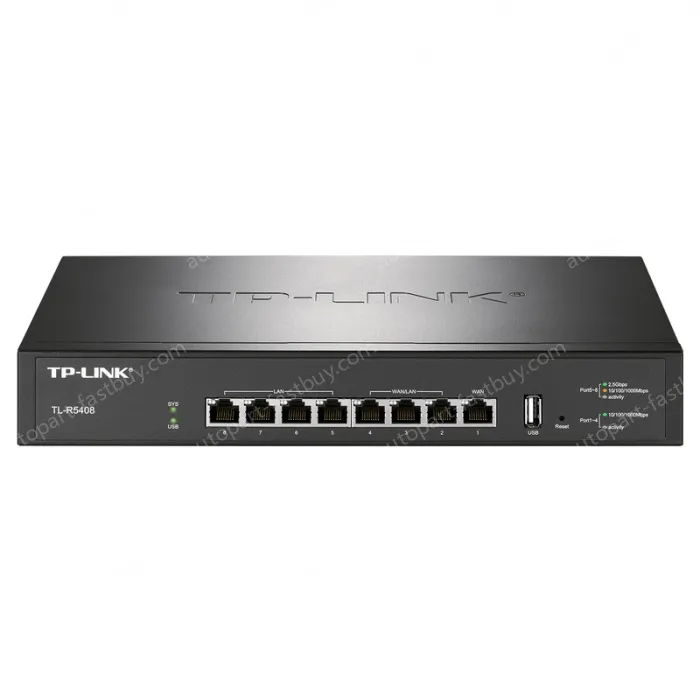 1 WAN+3 WAN/LAN+4 LAN 2.5Gbps Enterprise VPN Router