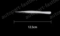 Stainless steel tweezers Straight tip (thick) 12.5cm