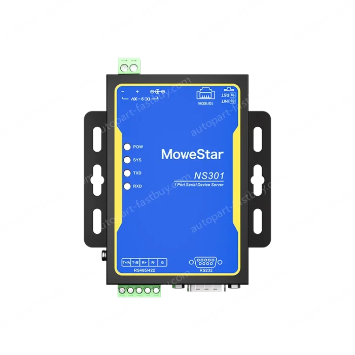 1 Port RS232/485/422 Serial to 100M Ethernet Server