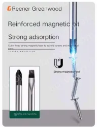 Slotted screwdriver 3*75