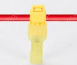 T3 yellow 2-4 square cord-T-type no-break wire terminal
