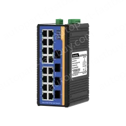 [Gigabit 4 optical 16 electrical] ring network managed industrial switch