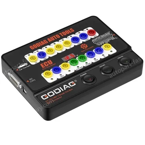 GODIAG GT100 Auto Tool OBD II Break Out Box ECU Connector Work with CGDI MB / CGDI BMW / CG Pro / FC200