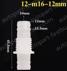 12-M16-12-Feed-through plastic connectors