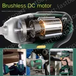 Electric wrenches 05818A - Fast Charging Version One Charge One Charge Standard Package