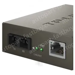 Gigabit multimode dual-fiber fiber optic transceiver
