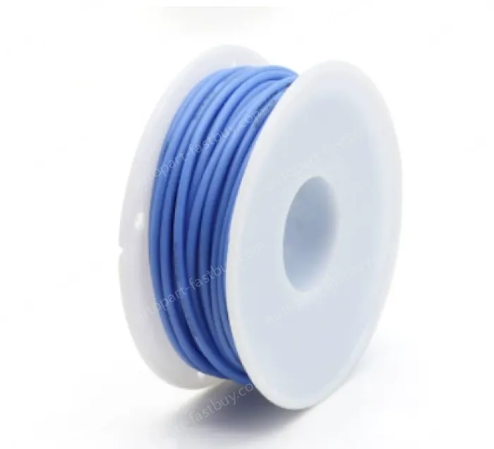 Silicone high temperature cable 22AWG Blue