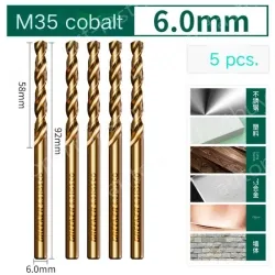 CONTAINS 6MM COBALT 5 STICKS