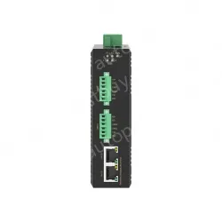 industrial-grade Modbus gateway 2-channel DIN-rail serial port server