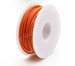 Silicone high temperature cable 18AWG Orange