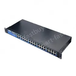 Sixteen port serial servers