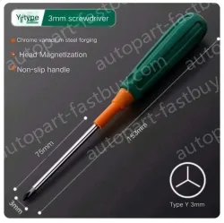 Y-shaped screwdriver 4mm