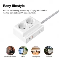 20W PD EU Power Strip
