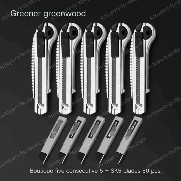 5 high-quality five consecutive shots + 5 alloy blades + 50 SK5 blades