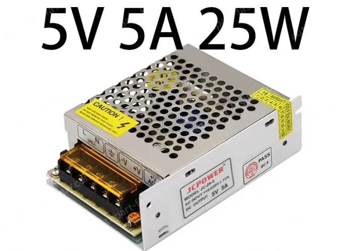 DC switching power supply, LED light strip light box monitoring special transformer 5V 5A 25W