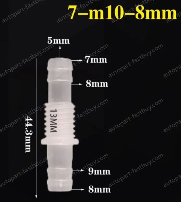 7-M10-8-Feed-through plastic connectors