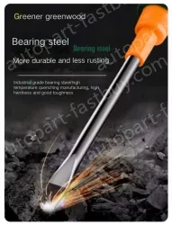 Slotted screwdriver 3*100
